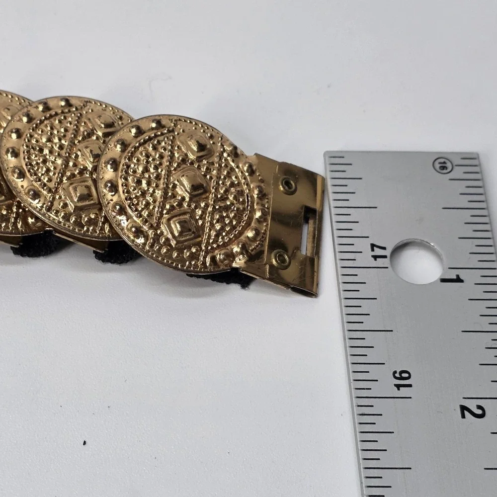 Vintage Gold Charm Belt Coin Women 24